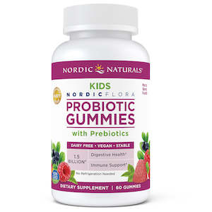 Nordic Naturals: Nordic Naturals Kids Flora Probiotic Gummies (60 Gummies)