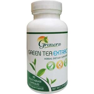 Do Not List Manual Garcinia Cambogia Green Tea: Grenera Green Tea Extract 90 Veggie Capsules