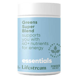 Lifestream Greens Super Blend 150g CLEARANCE Short Dated end of 11/2025
