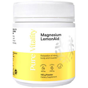 Pure Vitality: Pure Vitality Magnesium LemonAid 192g