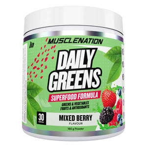 Muscle Nation Daily Greens 30 Serves CLEARANCE Short Dated end of 12/2025