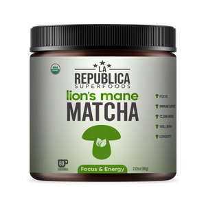 New: LA Republica Superfoods Lion's Mane Matcha 60g