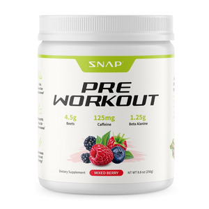 Snap Pre Workout 250g - Mixed Berry