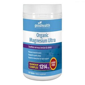 Top 50: Good Health Organic Magnesium Ultra 120 Tablets