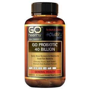 Top 50: Go Healthy Go Probiotic 40 Billion 90 Veggie Caps