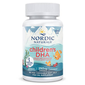 Nordic Naturals Children's DHA 180 Softgels (Expiry end of May 2025)