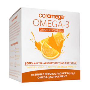 Coromega: Coromega Omega-3 Squeeze 30 Sachets