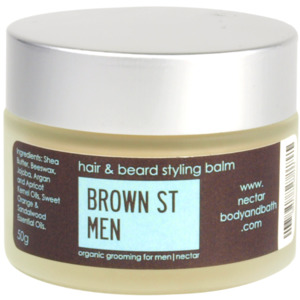 Nectar: Nectar Brown St Men Hair and Beard Styling Balm 50g