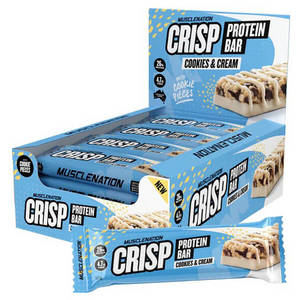 Essentials: Muscle Nation Crisp Protein Bar 50g x12
