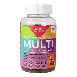 Suku Vitamins: Suku Vitamins The Complete Kids Multi x60 Gummies