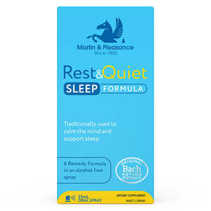 Rest&Quiet Sleep Formula 25ml Spray CLEARANCE Short Dated end of 12/2025
