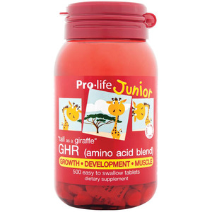 Pro-life Junior GHR 500 Tabs CLEARANCE Short Dated end of 02/2026