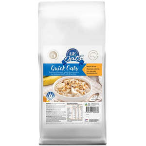 Food Baking: GF Oats Quick Oats 1kg