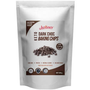 Keto: Justine's Keto Friendly Baking Chips 500g