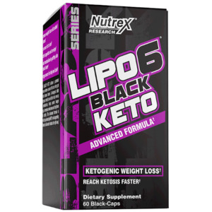 Keto: Nutrex Lipo-6 Black Keto 60 Caps