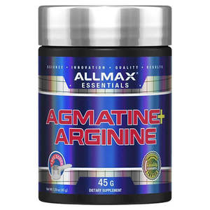 L Arginine: Allmax Nutrition Agmatine + Arginine 45g CLEARANCE Short Dated end of 04/2025