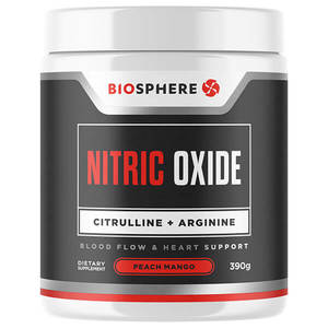 L Arginine: Biosphere Nitric Oxide Citrulline + Arginine 390g