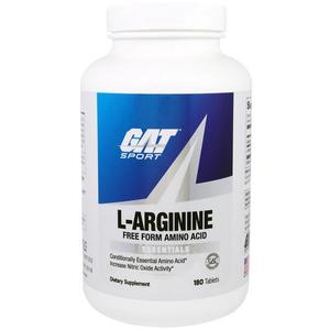L Arginine: GAT Essentials L-Arginine 180 Tablets
