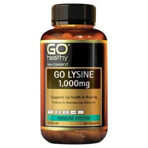 Go Healthy Go Lysine 1,000mg 60 Caps
