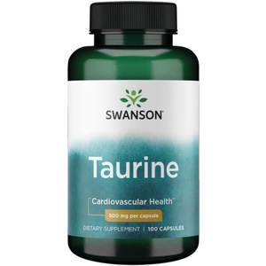Swanson Taurine 500mg 100 Caps