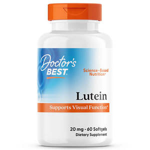 Lutein: Doctor's Best Lutein with FloraGlo 60 Softgels