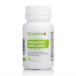 Lutein: Clinicians VisionCare with Lutein 60 Capsules