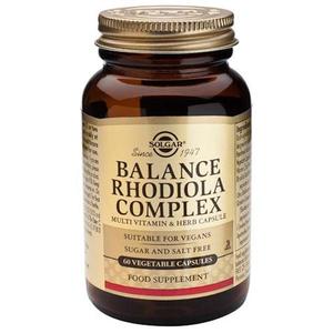 Rhodiola: Solgar Balance Rhodiola Complex 60 Vegetable Capsules