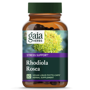 Rhodiola: Gaia Herbs Rhodiola Rosea 60 Caps