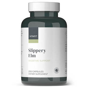 Slippery Elm: Vitafit Slippery Elm 200 Caps