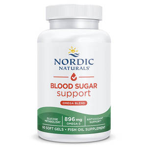 Omega 3 6 9: Nordic Naturals Blood Sugar Support Omega Blend 60 Softgels
