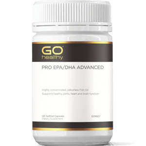 Omega 3 6 9: Go Healthy Pro EPA/DHA Advanced 120 Softgels