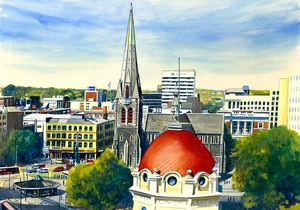 Products: The dome, the spire and the turret Cathedral Square