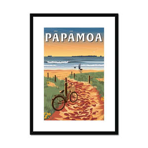 Framed Posters: Papamoa Motiti Framed & Mounted Print