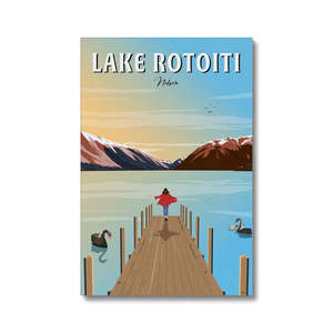 Lake Rotoiti, Nelson Canvas