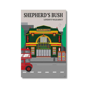 Canvas: Shepherd's Bush Walkabout, London Canvas