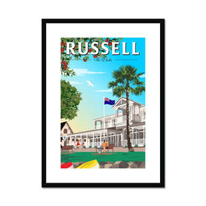Northland Ntl: Russell - The Duke Framed & Mounted Print