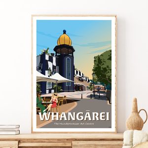 Northland Ntl: Whangārei - The Hundertwasser Art Centre - Travel Poster, New Zealand