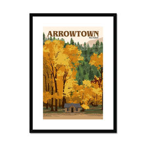 Otago Ota: Arrowtown Framed & Mounted Print