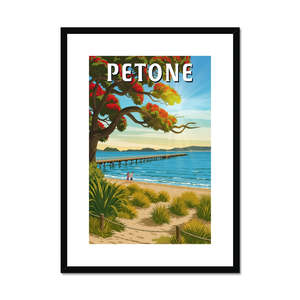 Framed Posters: Petone Framed & Mounted Print