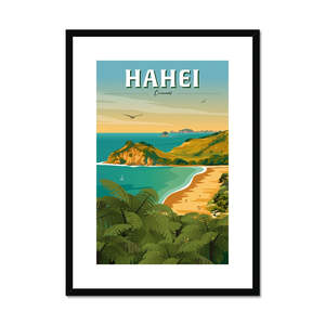 Hahei Framed & Mounted Print