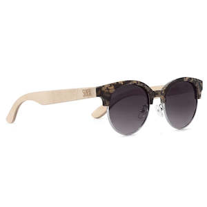 Soek Sunglasses: Olive Opal Tort