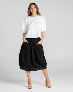 Boom Shankar: GURU SKIRT - BLACK