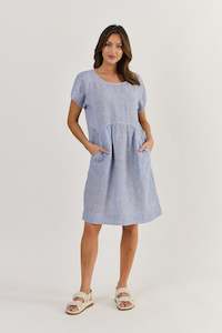 Naturals: Summer Linen Dress Delta