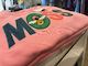 Moss Bee Stripe Sweatshirt Pink