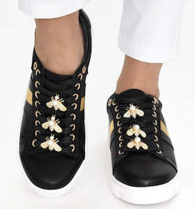 Hinako: Bee Sneaker -Black