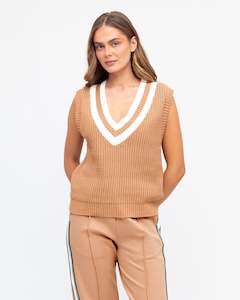 Ebbi And I: Ebby and I Vest -Beige