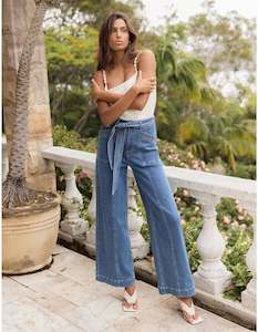 Mink Pink: ELLIS DENIM PANEL JEAN