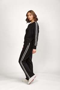 Knewe: Rebel Wide Leg -Black