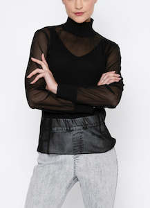 Riven Top Black Stripe