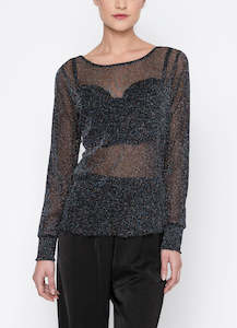 Solari Top Silver Lurex